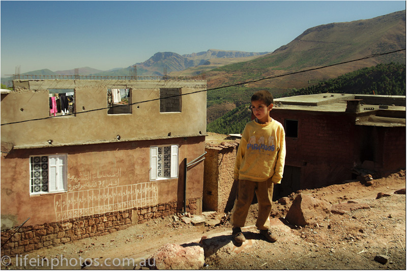 Landscape nr Atlas Mountains